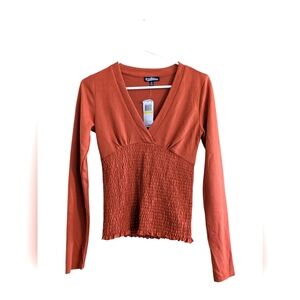 NWT Freshman Long Sleeve Blouse